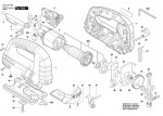 Bosch 3 601 E8H 0N0 GST 75 E Jig Saw Spare Parts
